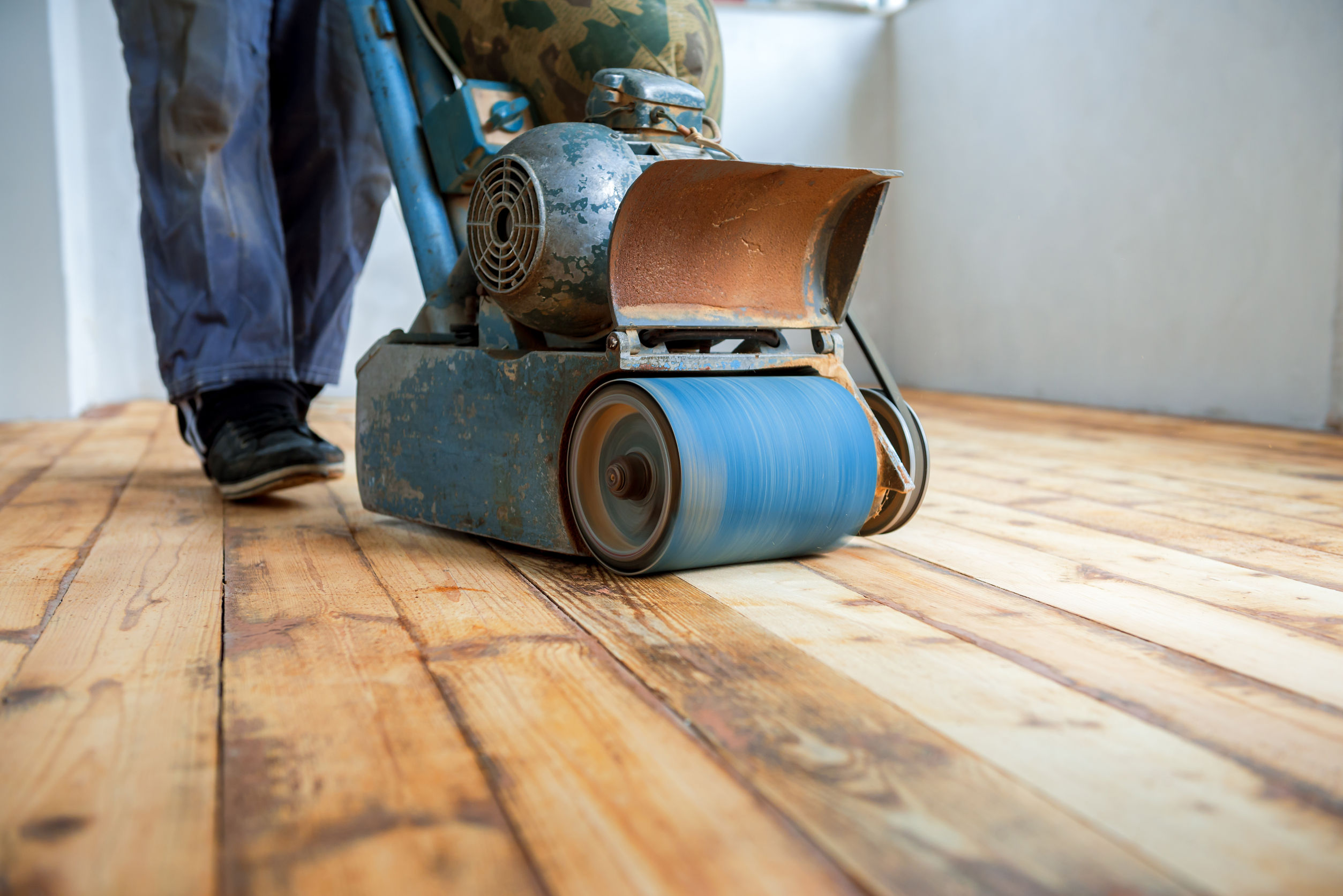 How To Sand Wood Floors Like A Professional Without Leaving